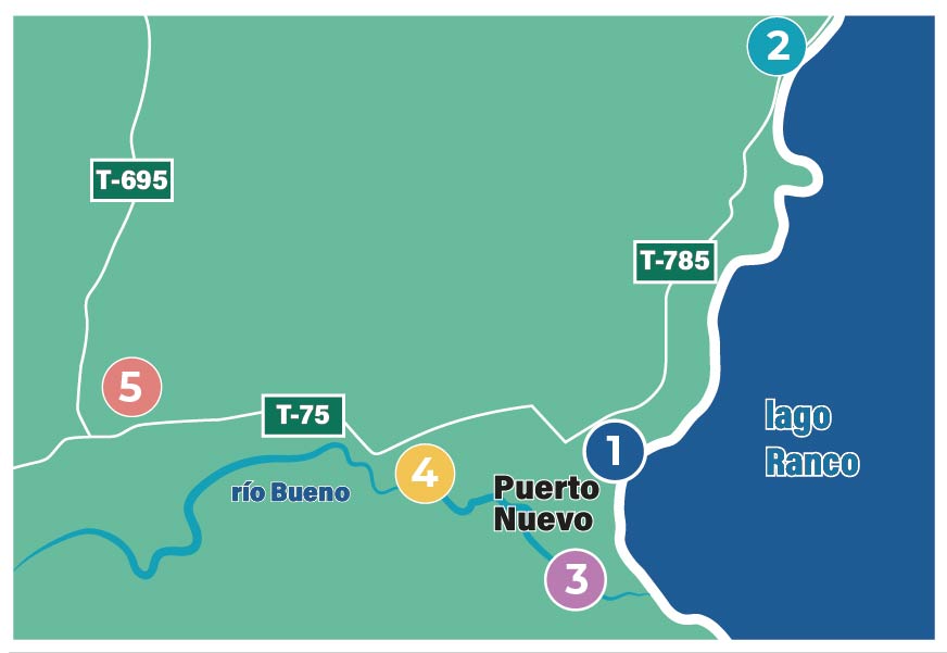 circuito lago ranco